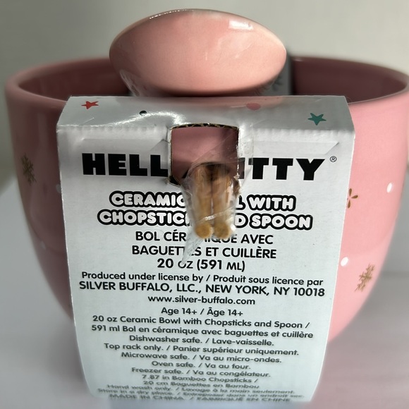 Sanrio Pink Dinnerware Set with Spoon - Picture 3 of 10